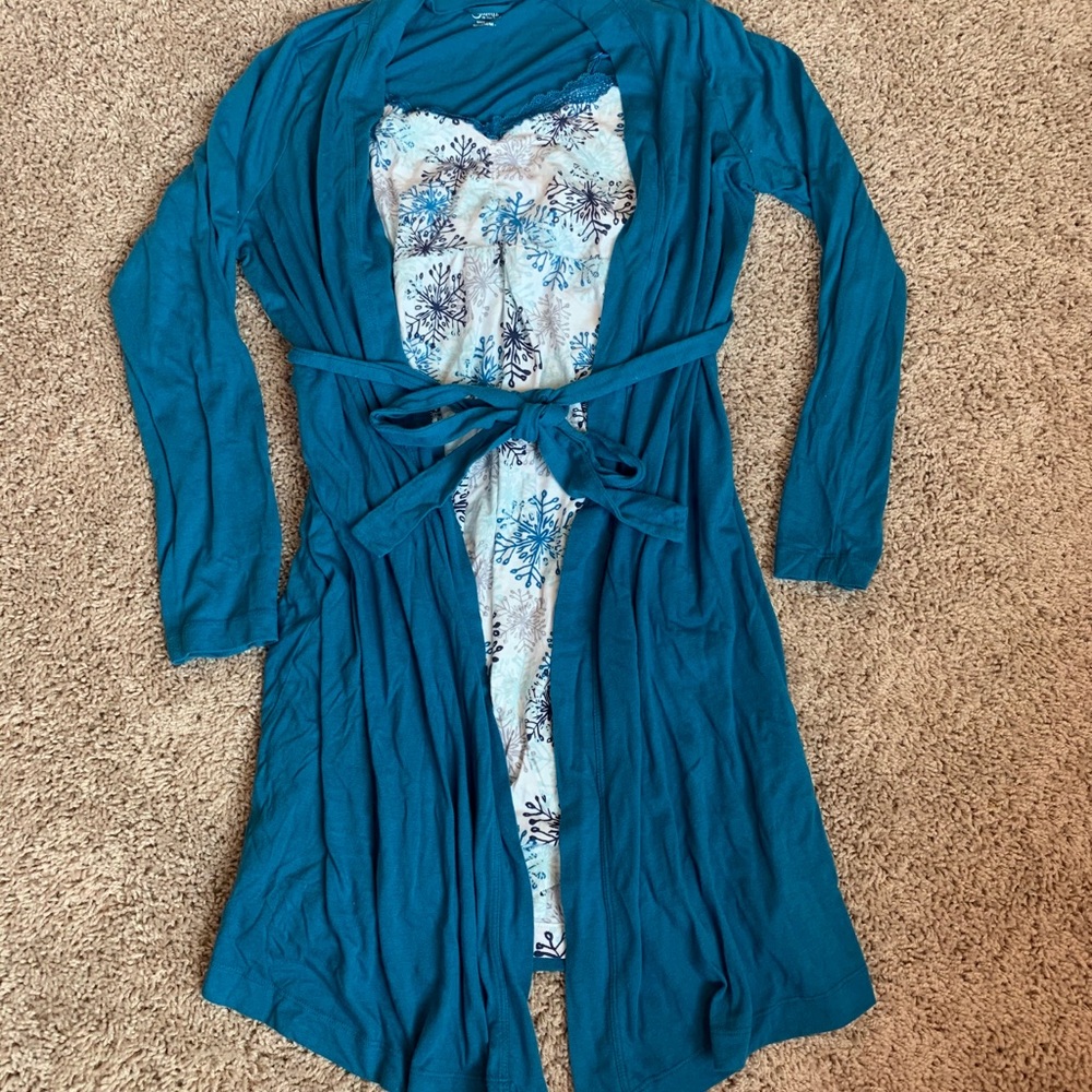 Nursing Nightgown Set Bump In The Night maternity